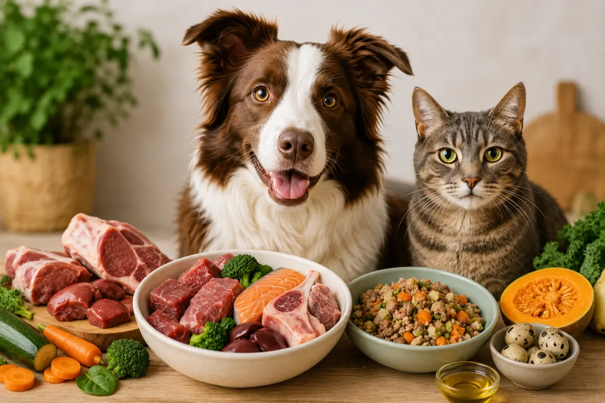 Cómo calcular las raciones de alimentación natural en perros y gatos: guía BARF y comida cocinada